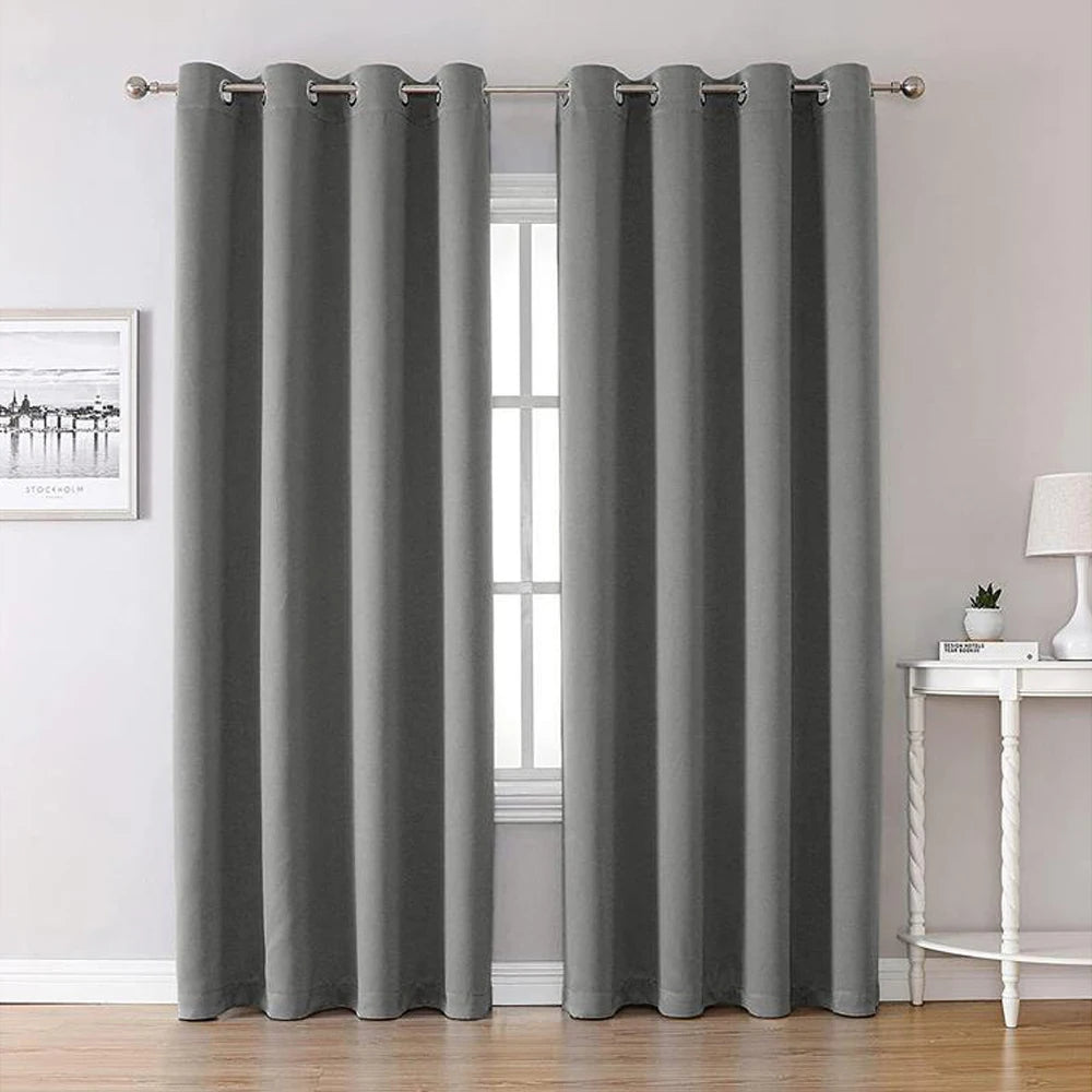 Premium Blackout Thermal Curtains | Noise Reducing Drapes