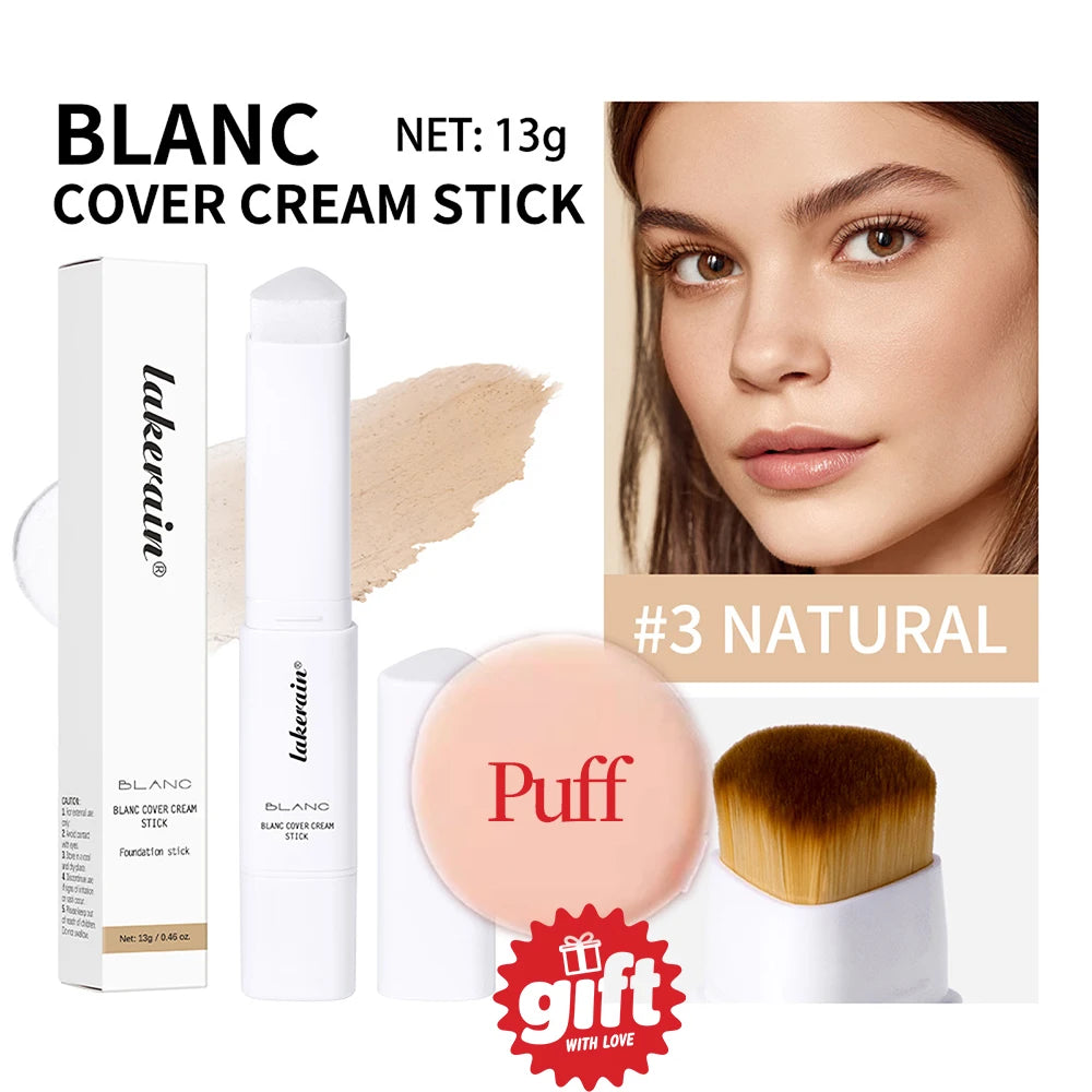 Lakerain Color Changing Foundation Stick - Full Coverage Matte