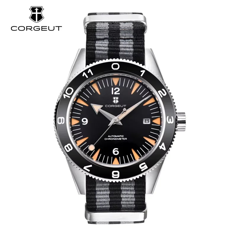 Men's Automatic Watch - Sapphire Glass, 100m Water Resistant
