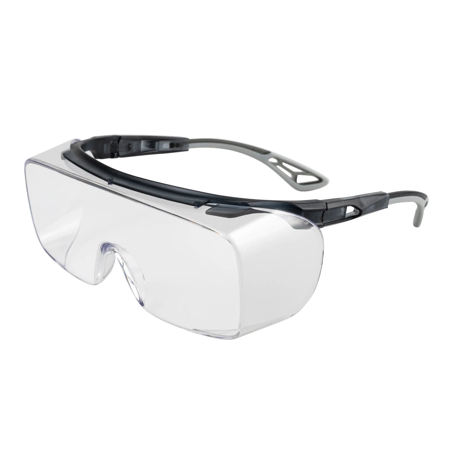 Vabena HM6 Adjustable Safety Glasses Over Glasses - ANSI Z87.1 Anti-Fog & Scratch Resistant