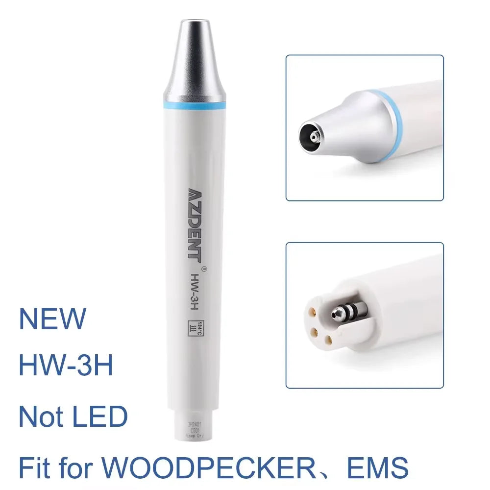 AZDENT Dental Ultrasonic Piezo Scaler Handpiece – 135° Sterilizable, Compatible with SATELEC, DTE, WOODPECKER, EMS, VRN