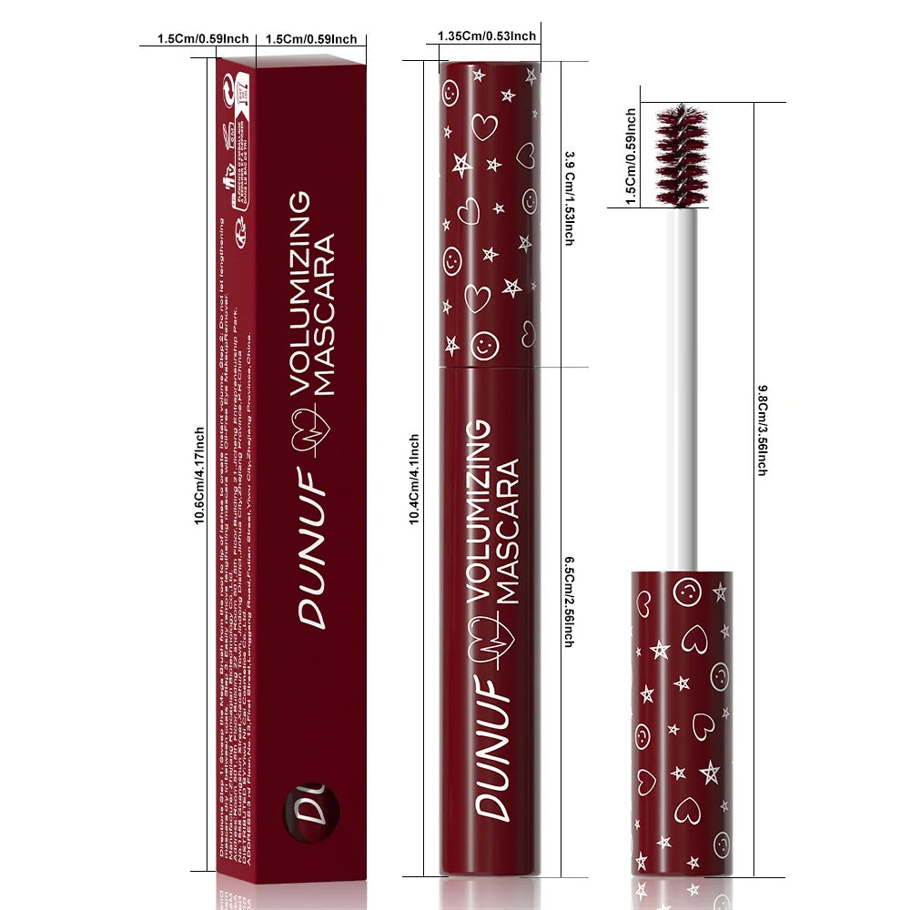 Colorful Curling Waterproof Mascara - Fast Dry & Extension Effect