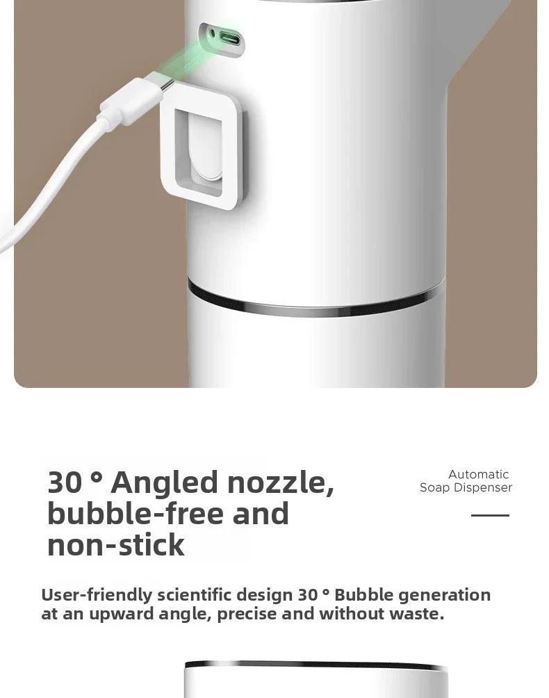 Automatic Sensing Soap Dispenser - Contactless Wall Mounted Frother