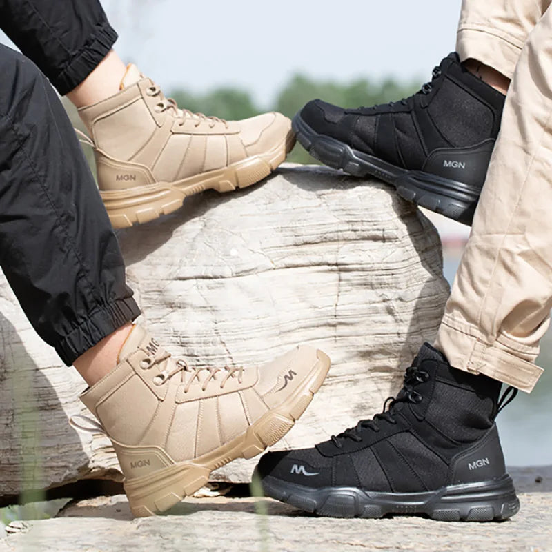 Kankeirr Industrial Non-Slip Tactical Safety Boots | Ultimate Protection