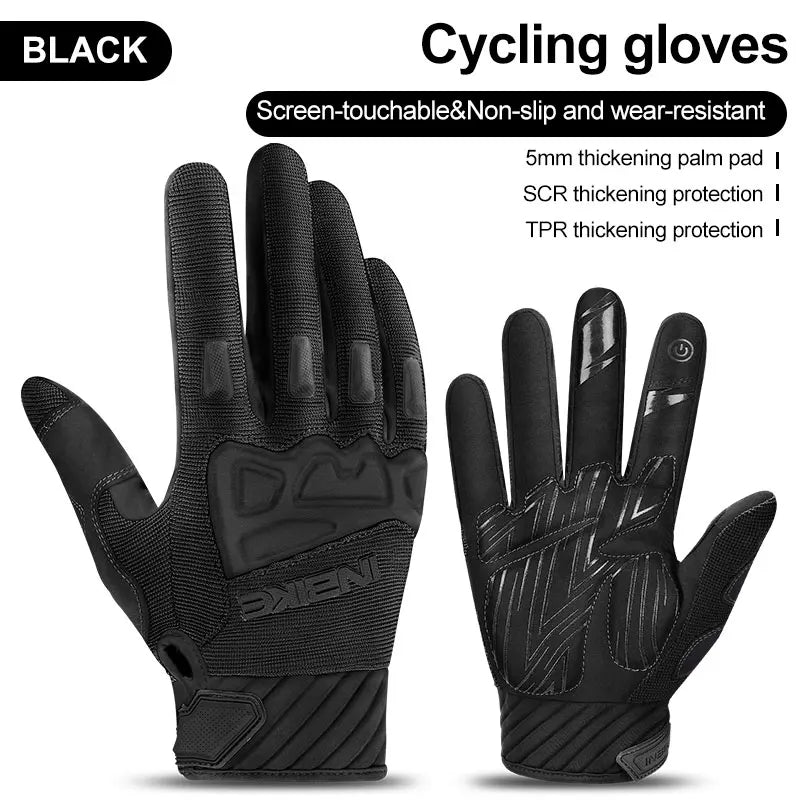 INBIKE Men's Touchscreen Cycling & Motorcycle Gloves