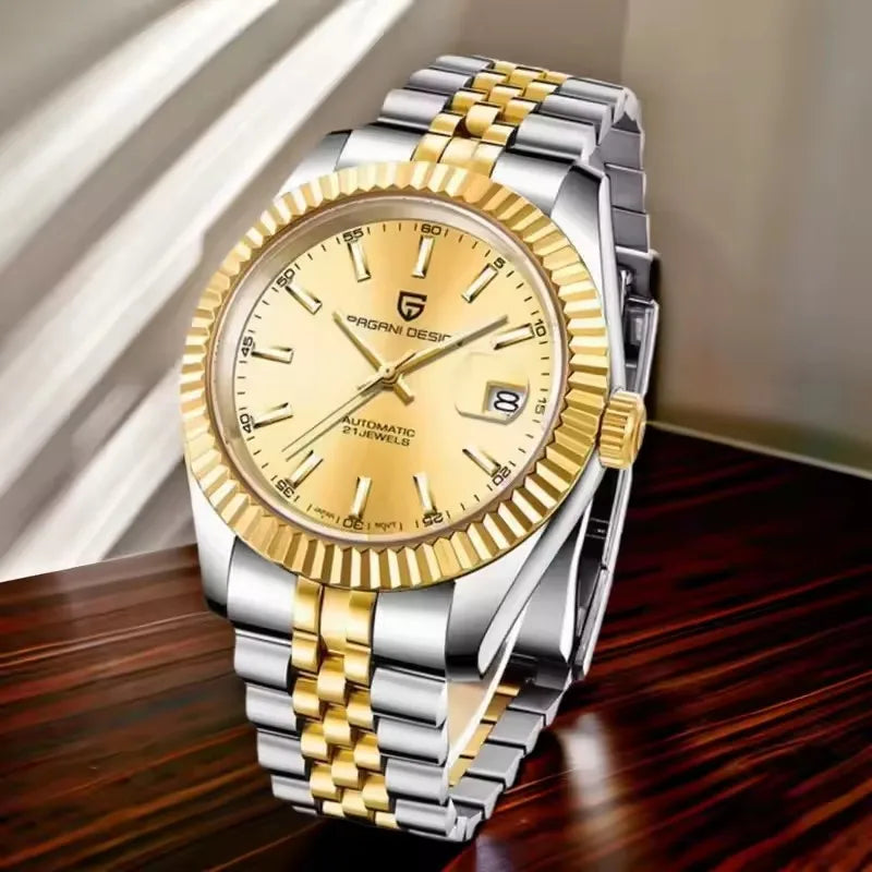 PAGANI DESIGN 2026 DateJust Luxury Men's Mechanical Watch PD-1645