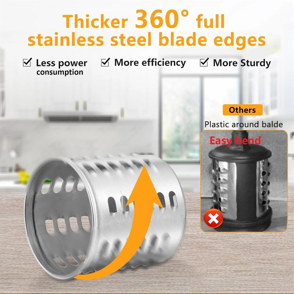 KitchenAid Stand Mixer Slicer Shredder | Stainless Steel Salad Maker