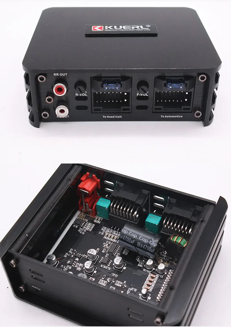 Car Power Amplifier 4*60W DSP | Lossless Audio for Android Large Screens