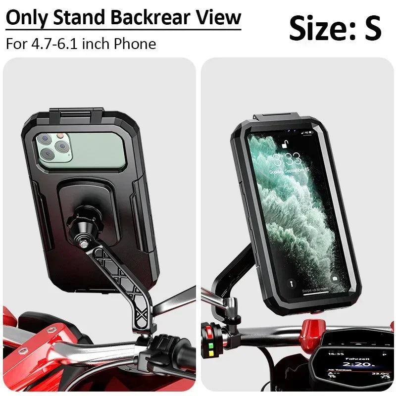 Motorcycle Wireless Charger Phone Mount - QC 3.0 Fast Charging Holder
