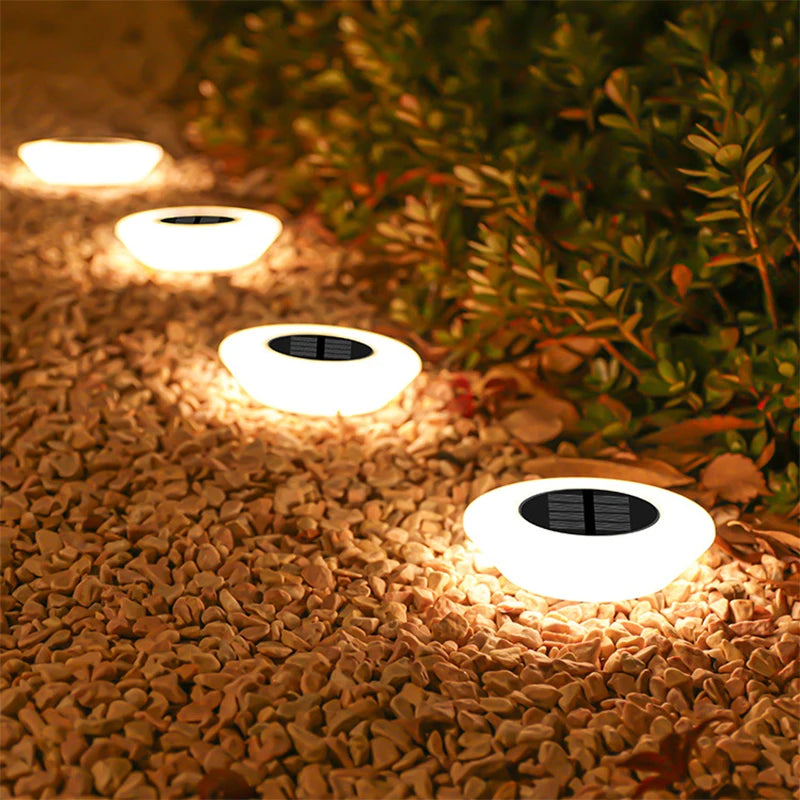 SHENZHITECH Solar Ground Lights - High-Efficiency Landscape Lighting