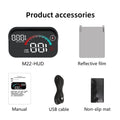 M22 Car HUD Head Up Display | Universal GPS Speedometer Projector