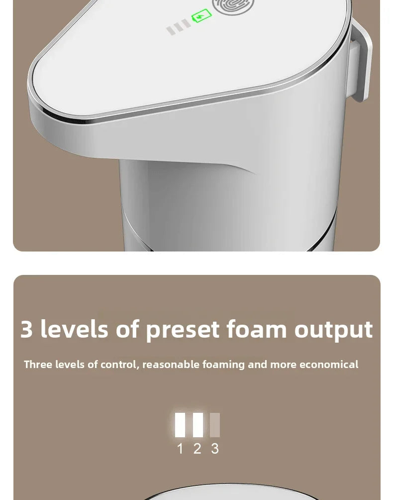 Automatic Sensing Soap Dispenser - Contactless Wall Mounted Frother