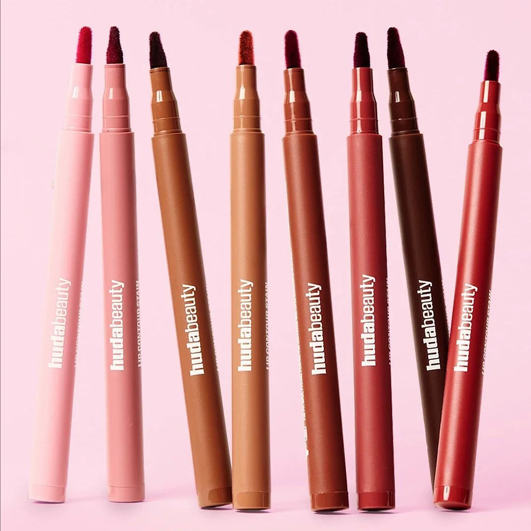 Vabena Velvet Brown Lip Liner Pencil - Matte, Waterproof & Non-Stick Lip Contour