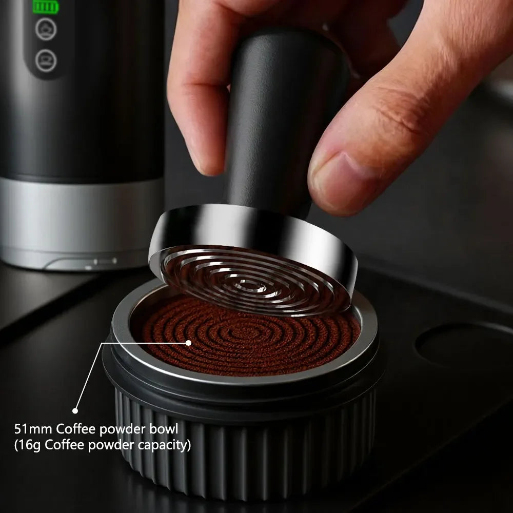 DENOKIN 51mm Stainless Steel Espresso Coffee Filter Basket