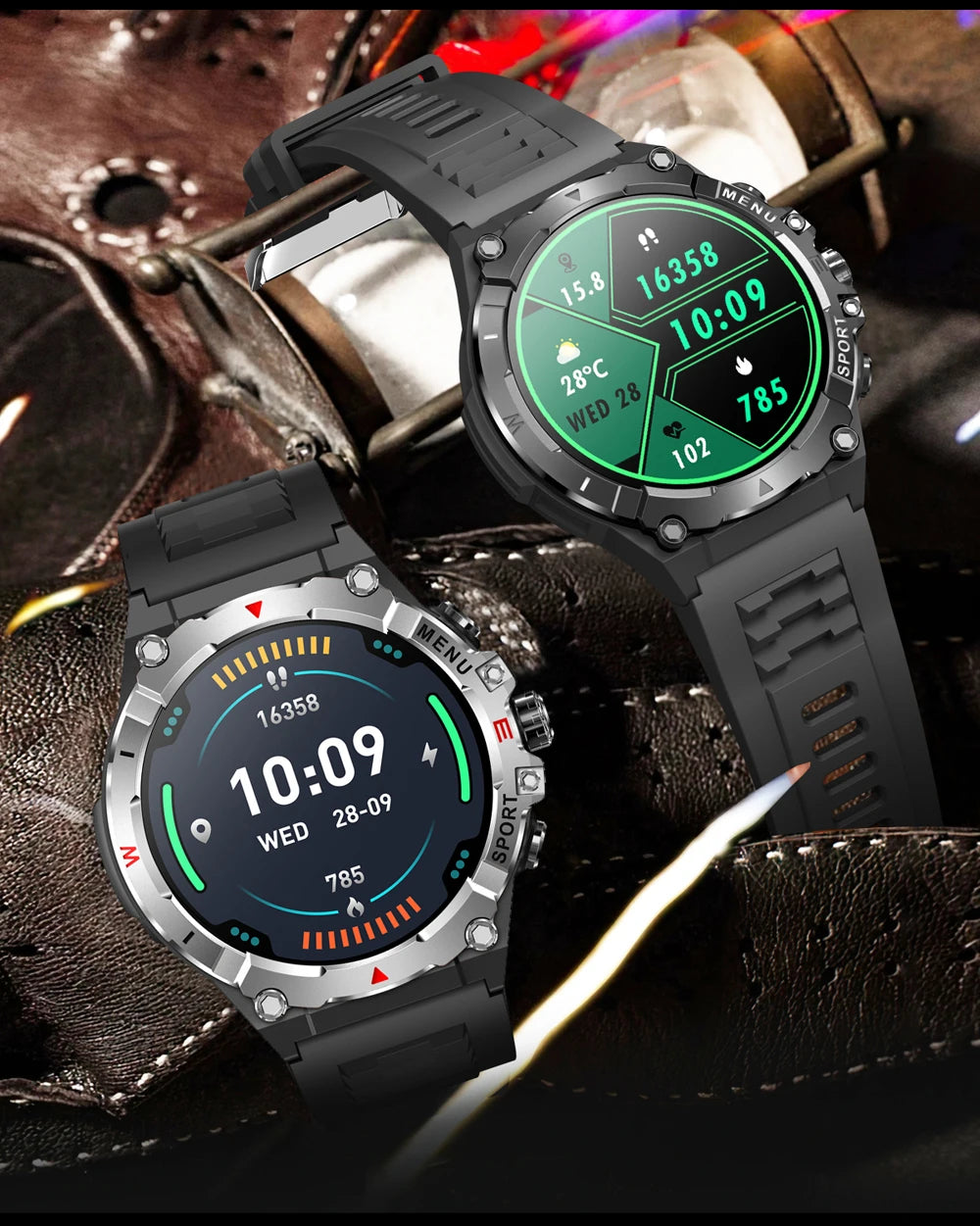 COLMI V76 GPS Smartwatch | Ultra AMOLED & Bluetooth Call