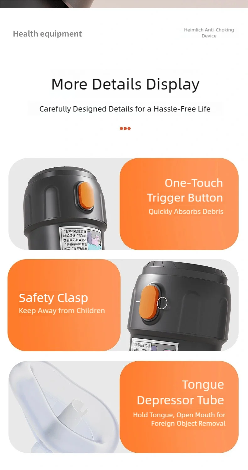 TINSOL Portable Anti-Choking Device & First Aid Kit