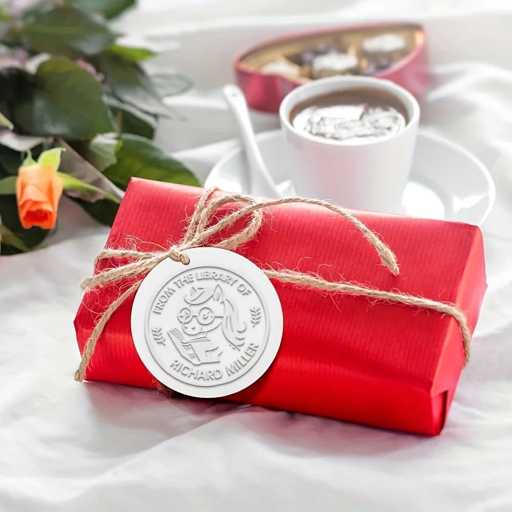 Custom Embosser Stamp for Books, Weddings & Invitations | DIY Seal