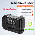 Extractme 110dB Motorcycle Alarm Disc Lock - Ultimate Waterproof Anti-Theft Security