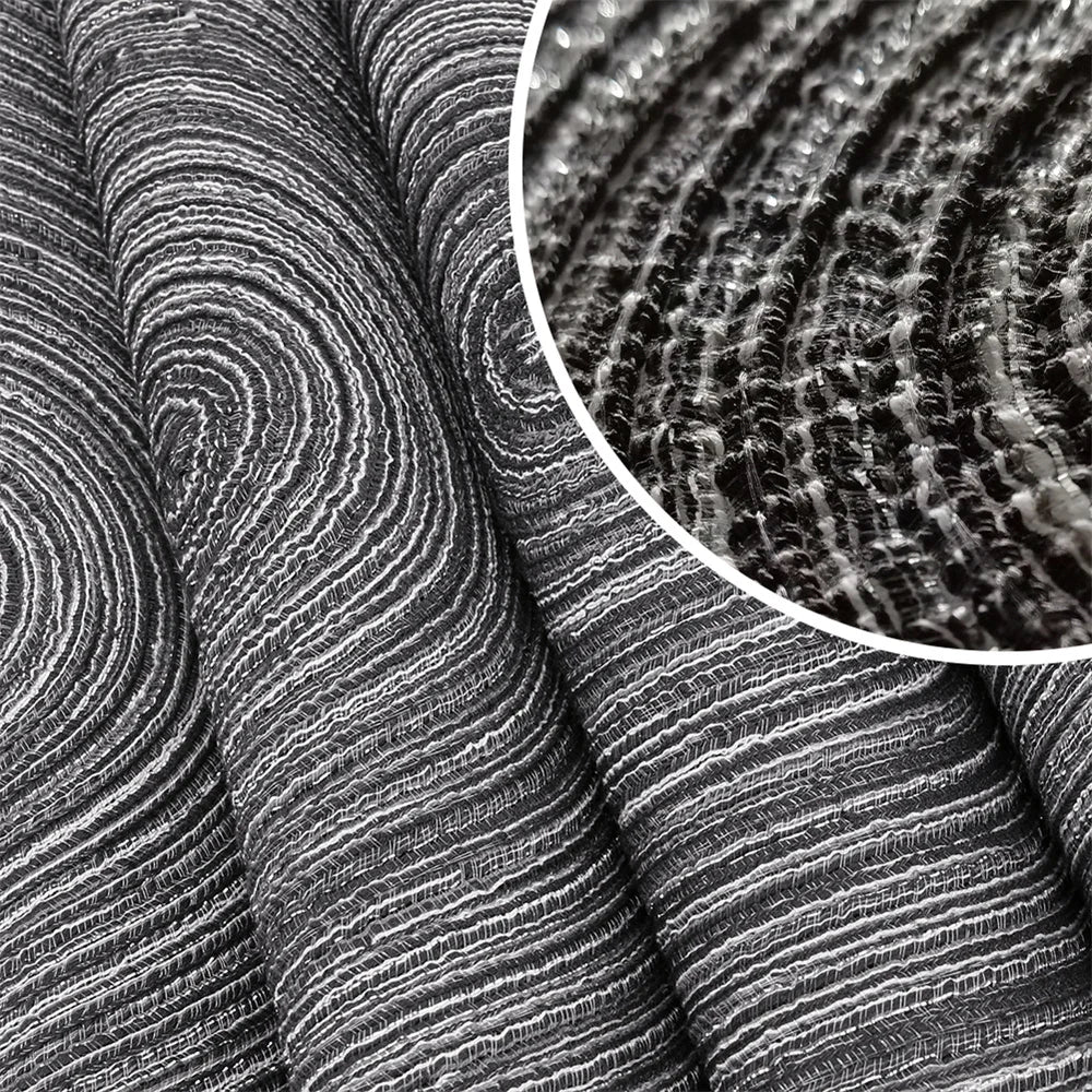Set of 6 Round Braided Washable Placemats - Heat Resistant Table Mats