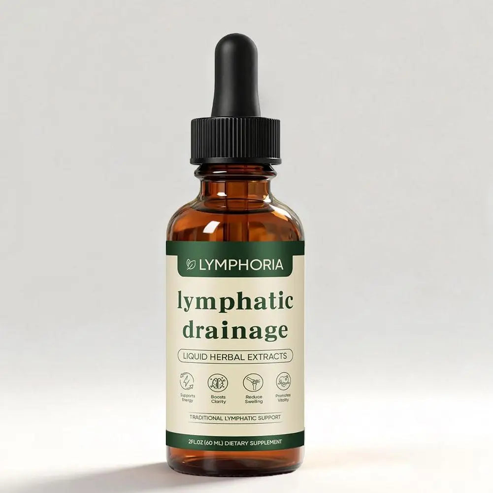 Natural Herbal Lymphatic Drainage Liquid for Vitality & Clarity
