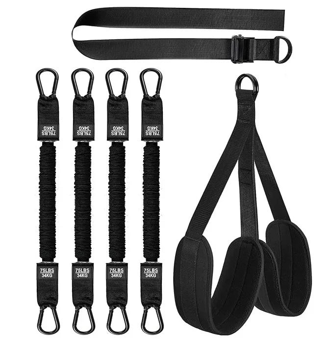 Pull Up Assistance Bands Set - Resistance Straps for Training & Stretching