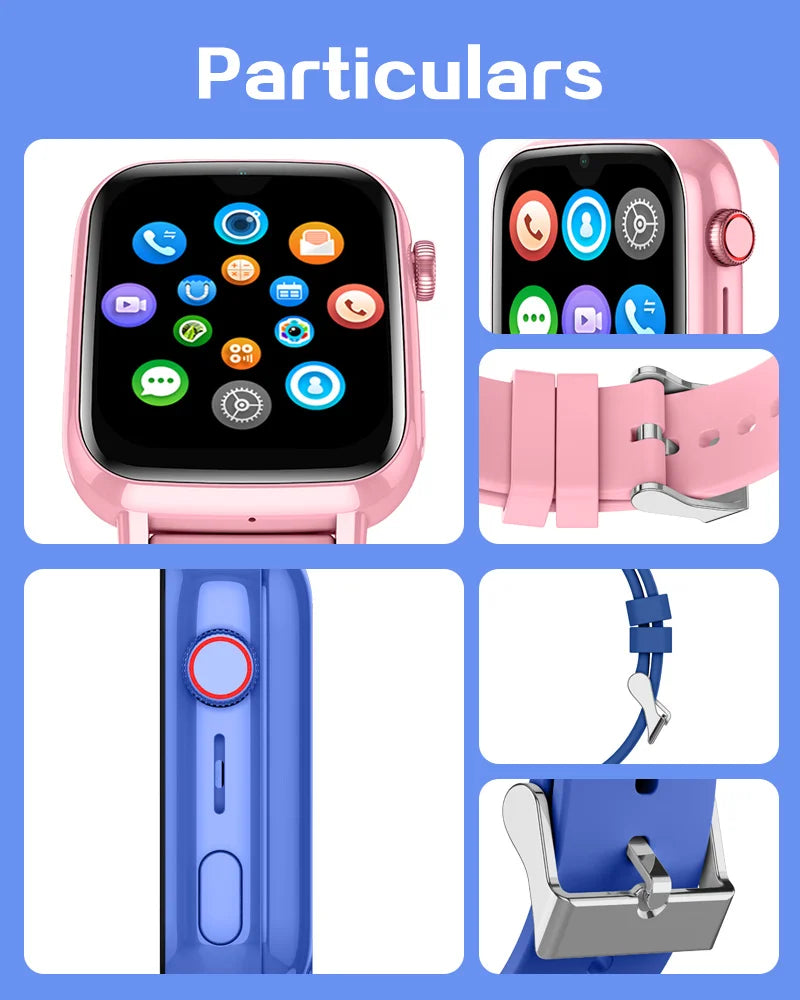 Kids 4G Smart Watch with GPS Tracker & Video Call | Child Safety Phone Watch