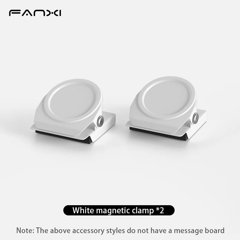 Magnetic Desk Bulletin Board with Stand & Clamp | Tabletop Display