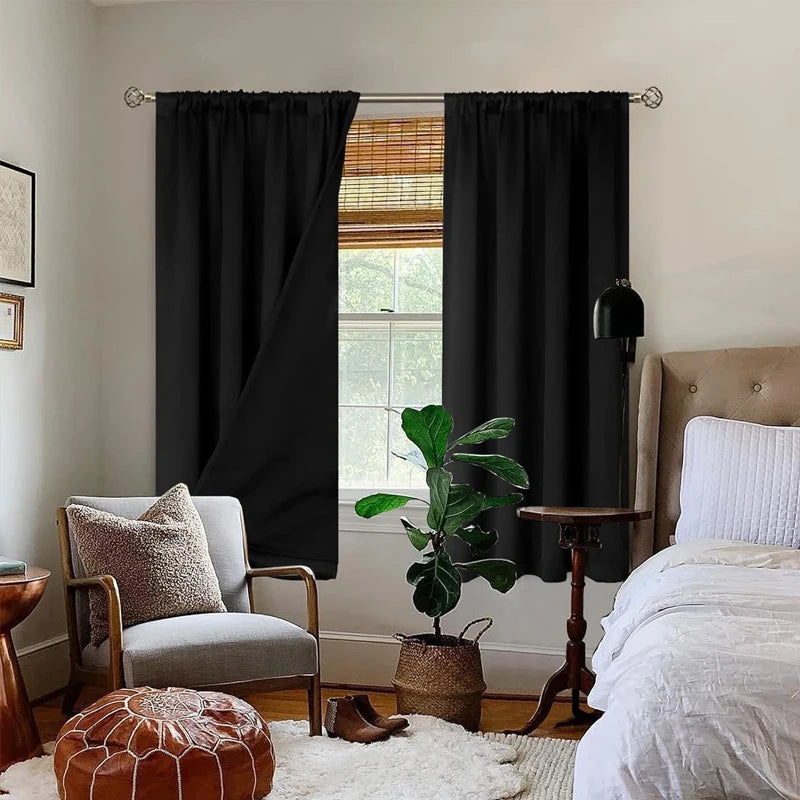 Vabena High Shade Waterproof Heat Insulation Curtains - Ultimate Home Comfort