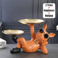 Elegant Bulldog Statue | Modern Home Decor | Statement Piece