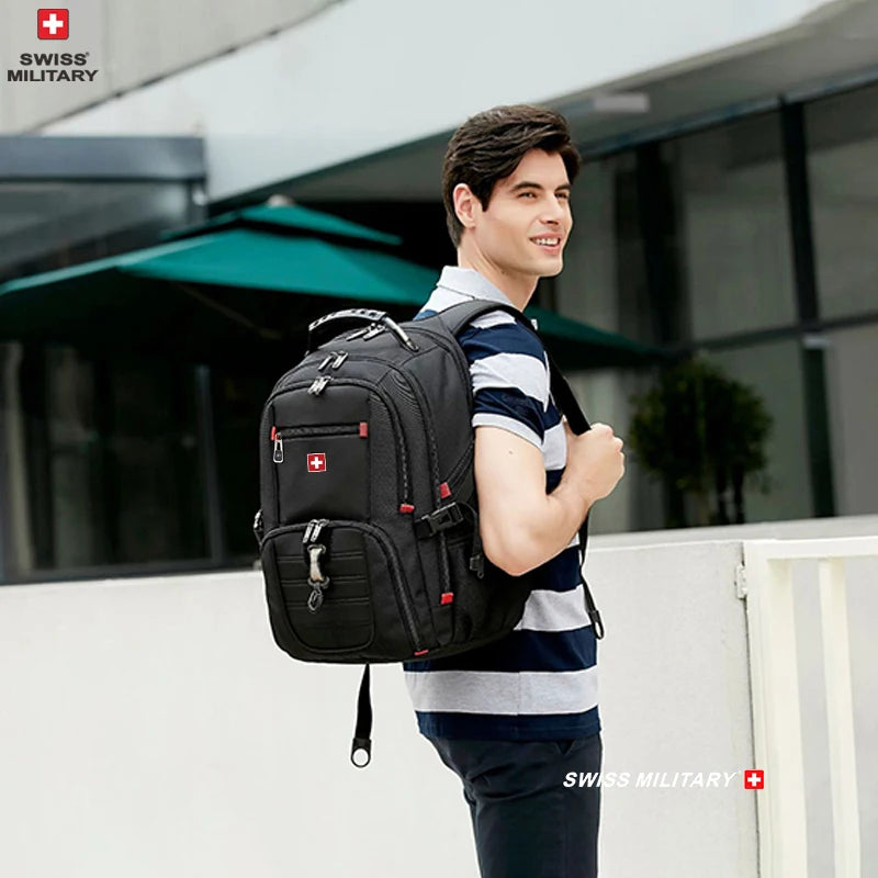 SWISS MILITARY Heavy-Duty Travel Backpack | Durable & Spacious