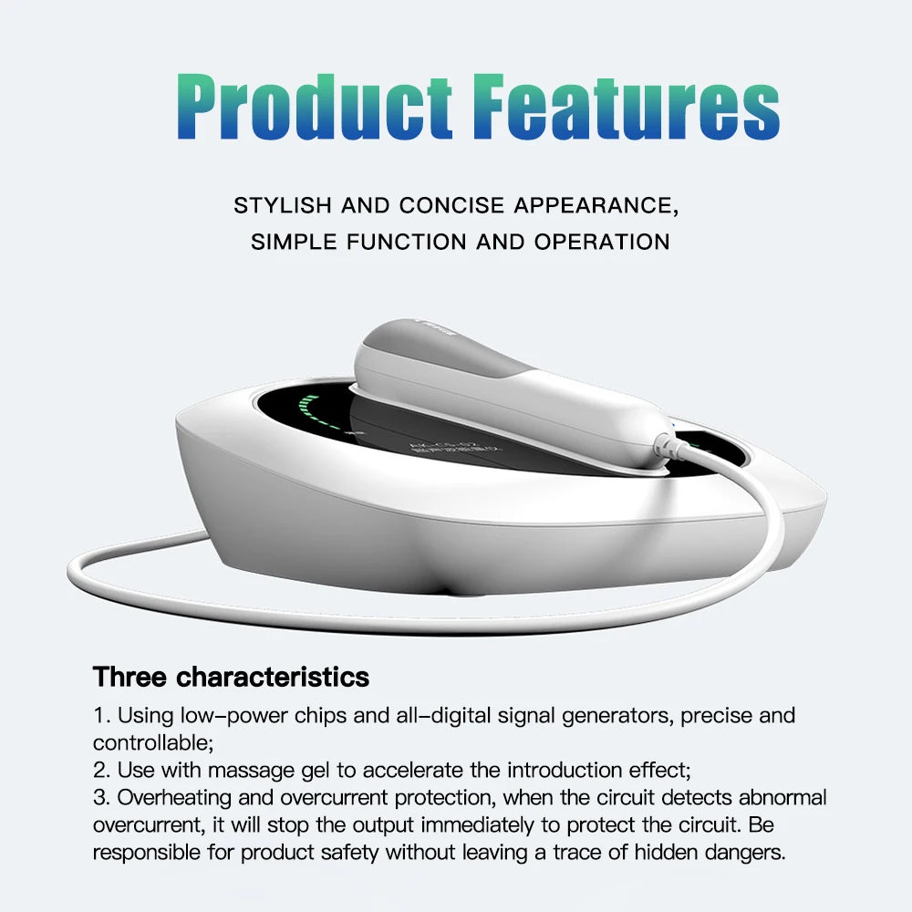 Ultrasound Physiotherapy Device for Muscle & Joint Pain Relief