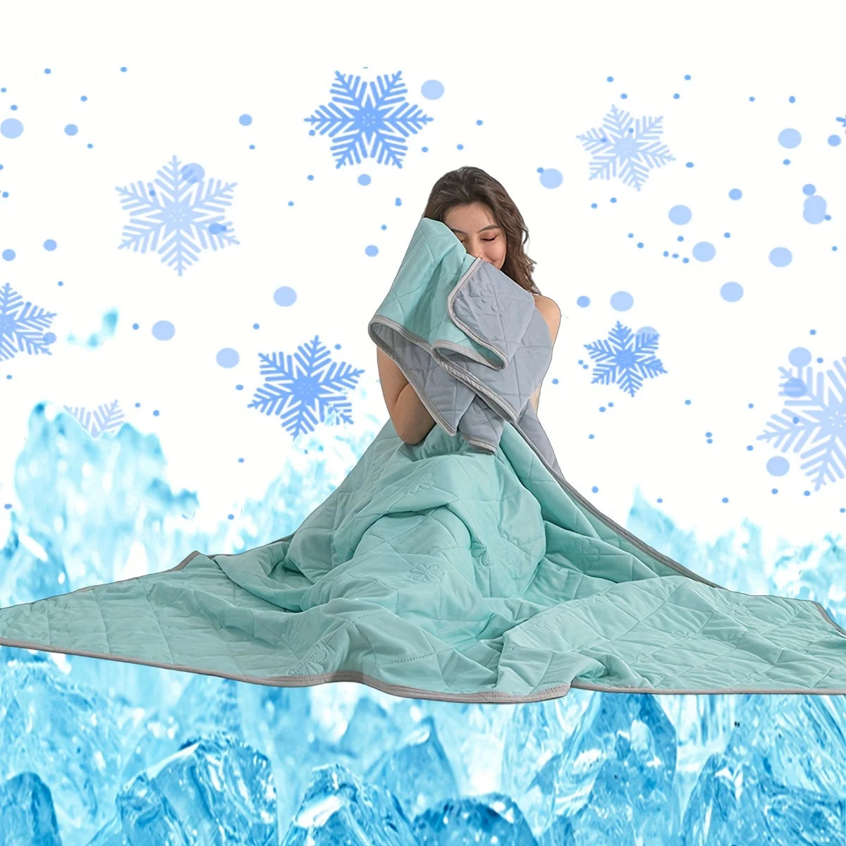 Silk Cooling Quilt for Summer Bed | Breathable & Light