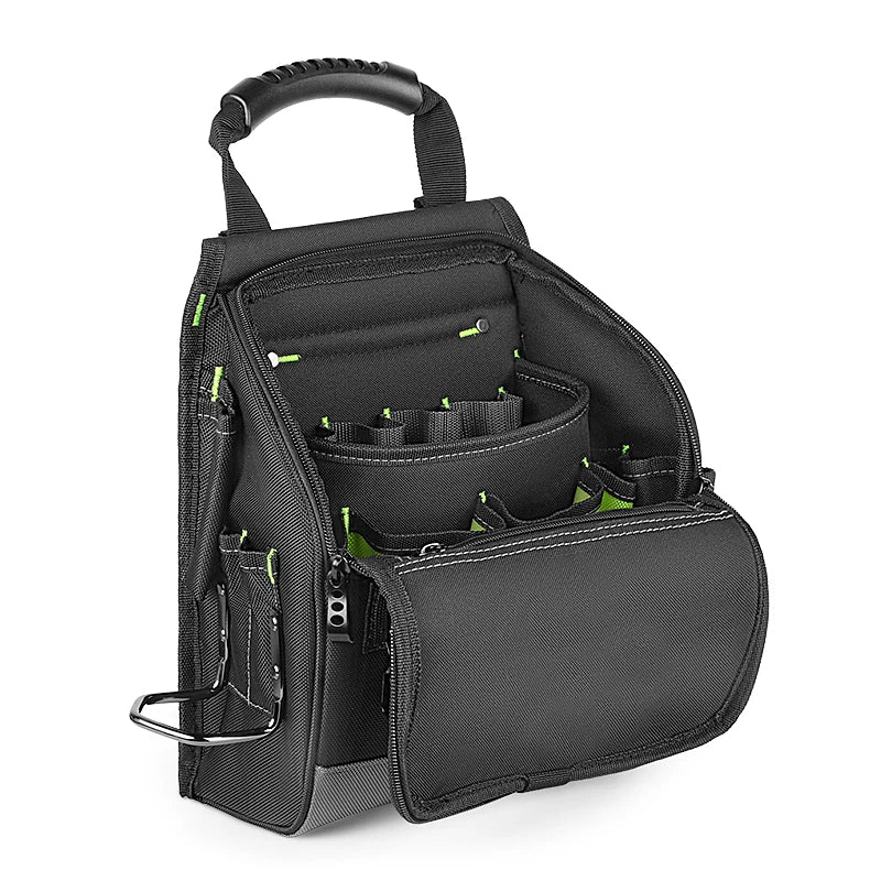 JAKAH Professional Electricians Tool Pouch | 21 Pockets, Ergonomic Handle