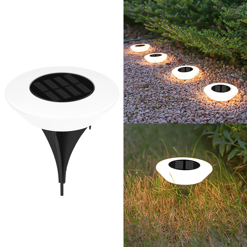 SHENZHITECH Solar Ground Lights - High-Efficiency Landscape Lighting