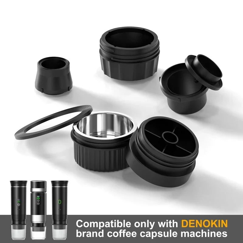 DENOKIN 51mm Stainless Steel Espresso Coffee Filter Basket