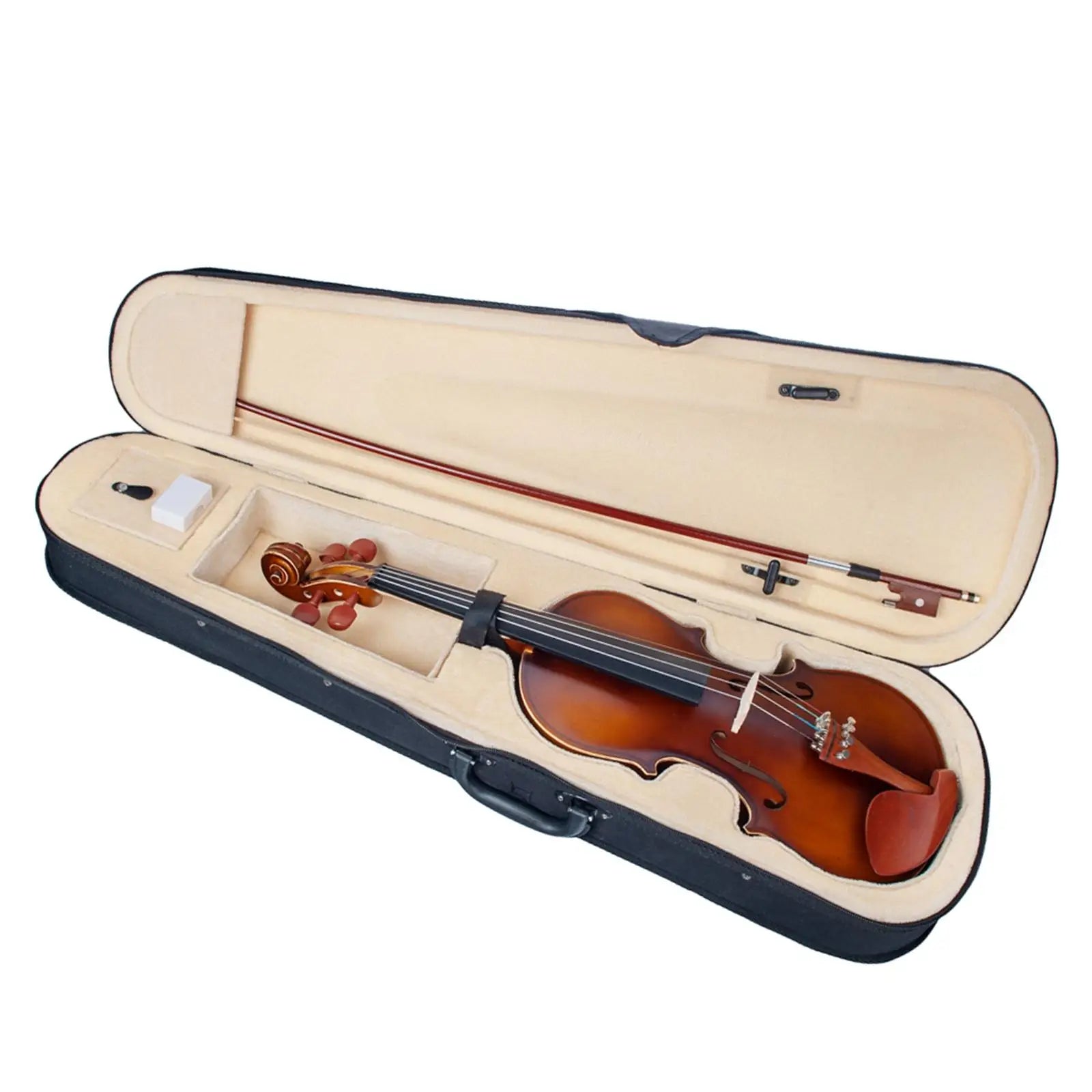 Acoustic Violin Set 4/4 for Beginners with Hard Case