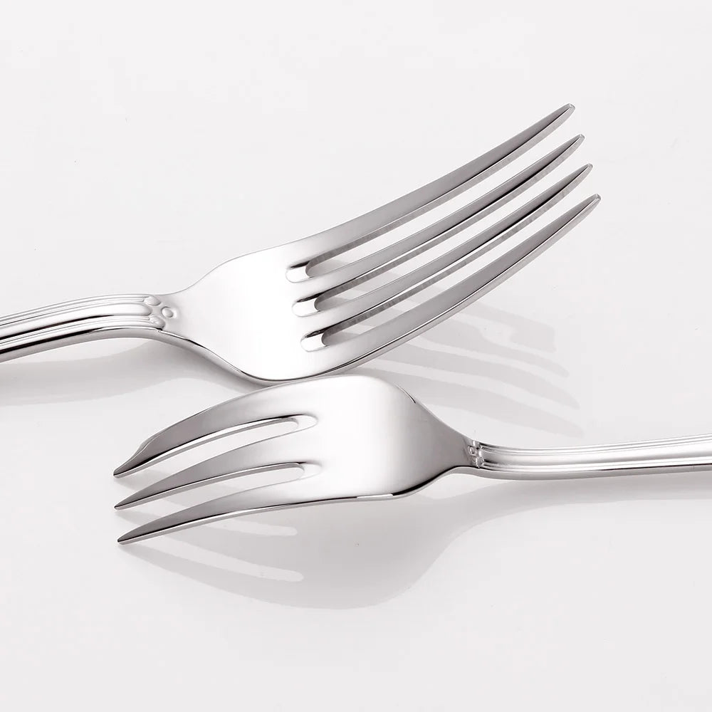 Vabena Premium 24-Pc 18/10 Stainless Steel Flatware Set for 6
