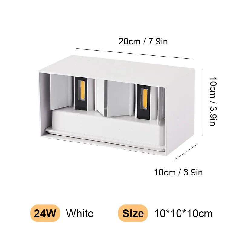 Pumous Dual-Directional Waterproof Outdoor LED Light