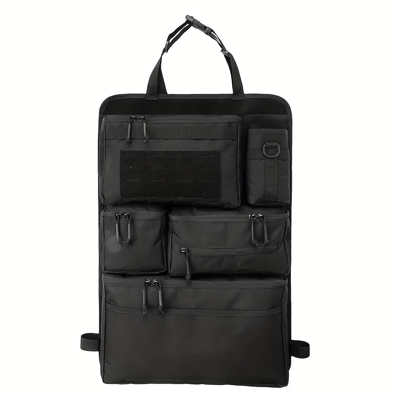 Vabena Tactical Car Seat Organizer – Multifunctional Storage Bag
