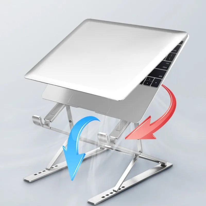 Dawndesslo Ergonomic Laptop Stand - Adjustable Desk Holder