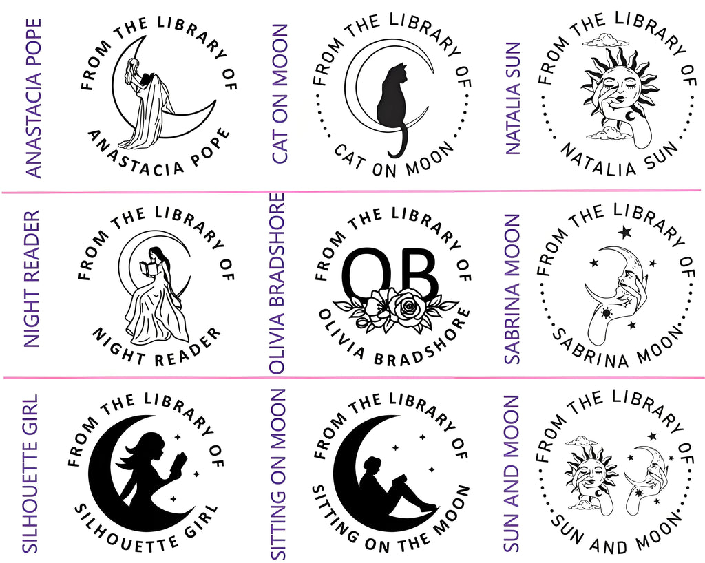Custom Embosser Stamp for Books, Weddings & Invitations | DIY Seal