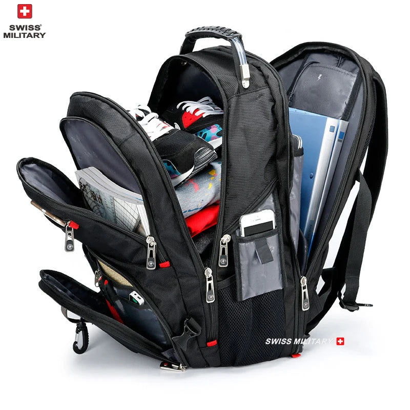 SWISS MILITARY Heavy-Duty Travel Backpack | Durable & Spacious