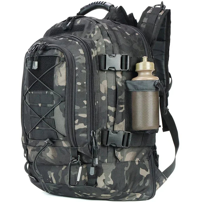 60L Heavy-Duty Tactical Assault Rucksack - Durable Gear for Extreme Conditions