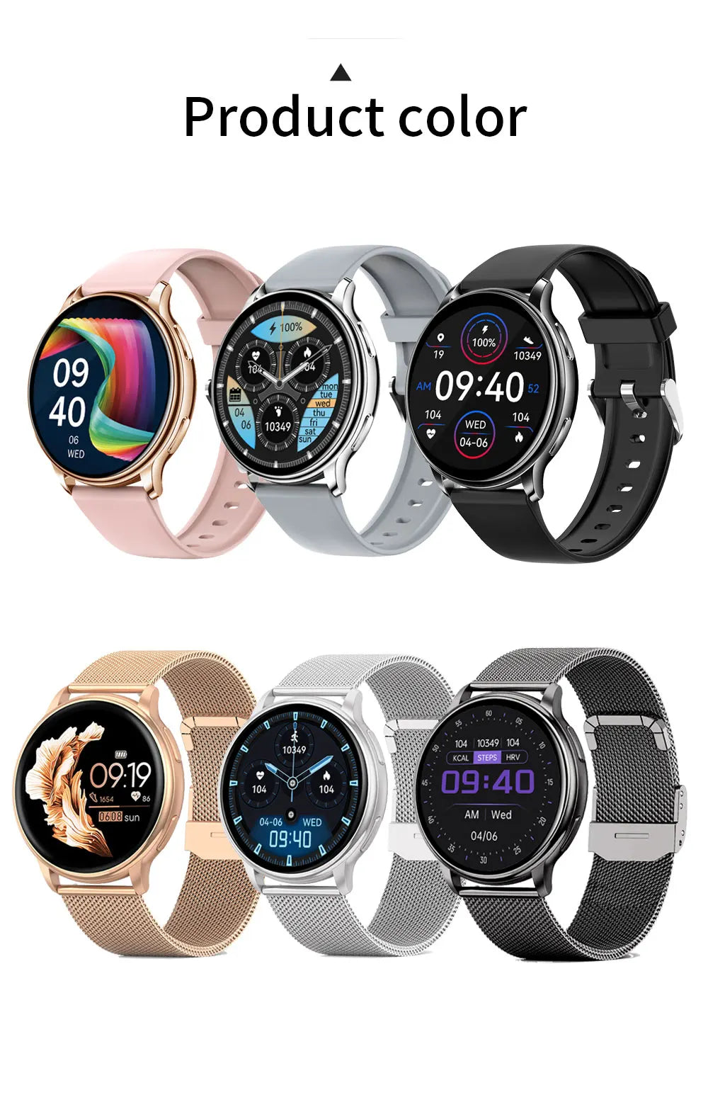 MEVADEN Bluetooth Call Smart Watch - Custom Dial, Fitness Tracker Y22