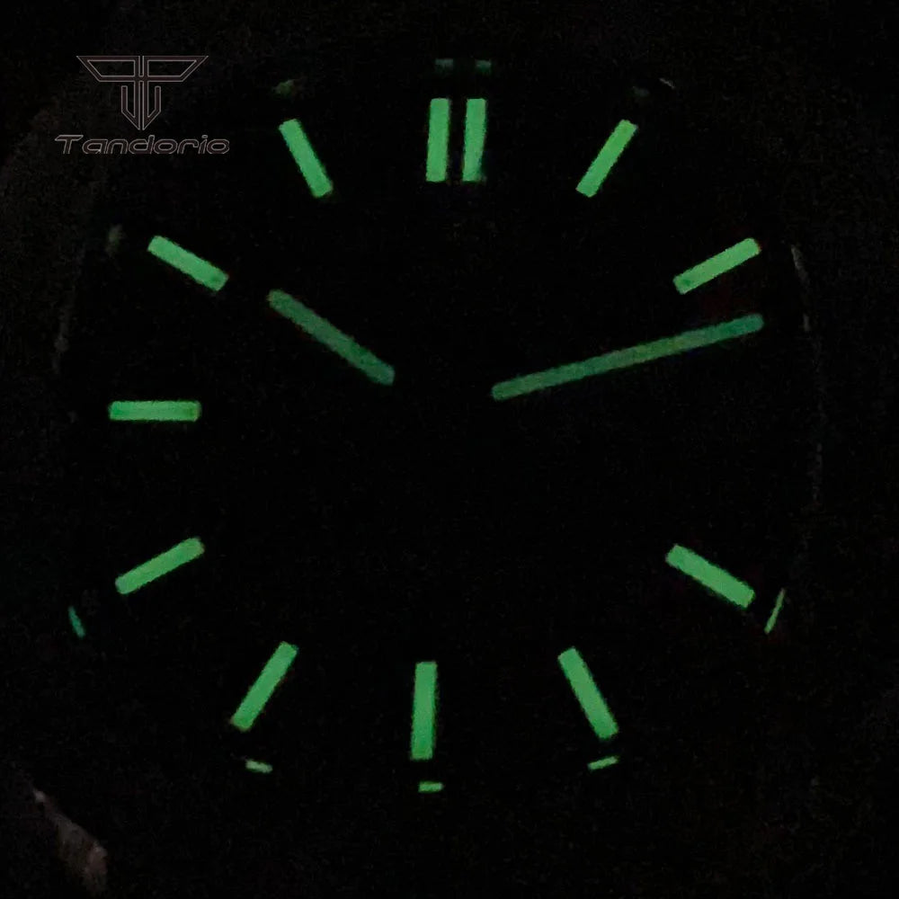 Tandorio Square Automatic Watch - Sapphire, Lume, NH35