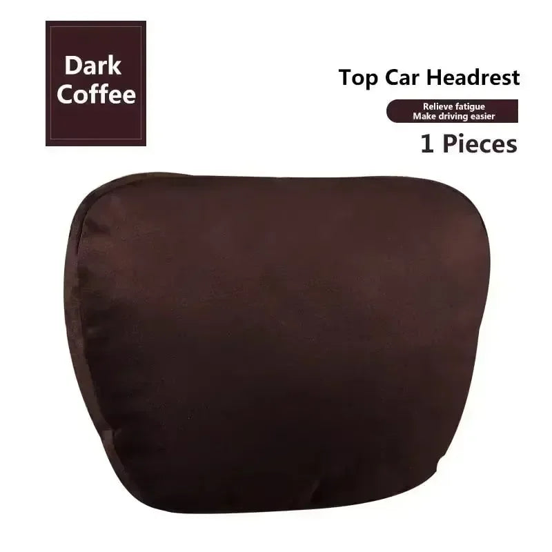 Premium Car Headrest Neck Support Pillow - Maybach S-Class Design, Universal Fit