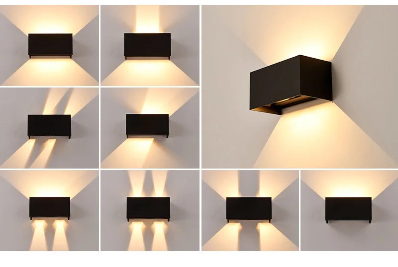Pumous Dual-Directional Waterproof Outdoor LED Light