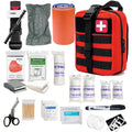 IFAK First Aid Kit 70 Pcs with Tourniquet & Survival Backpack - Emergency Medical Gear
