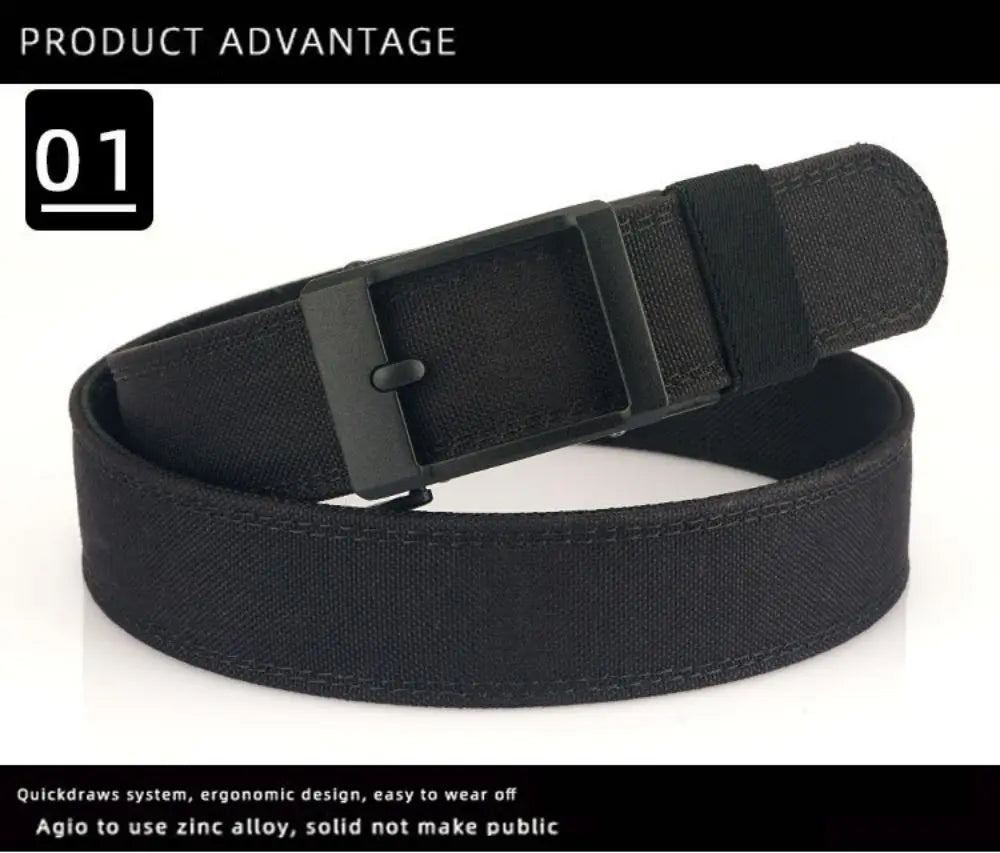 Vabena Tactical Outdoor Belt - Quick Release & Multi-Function