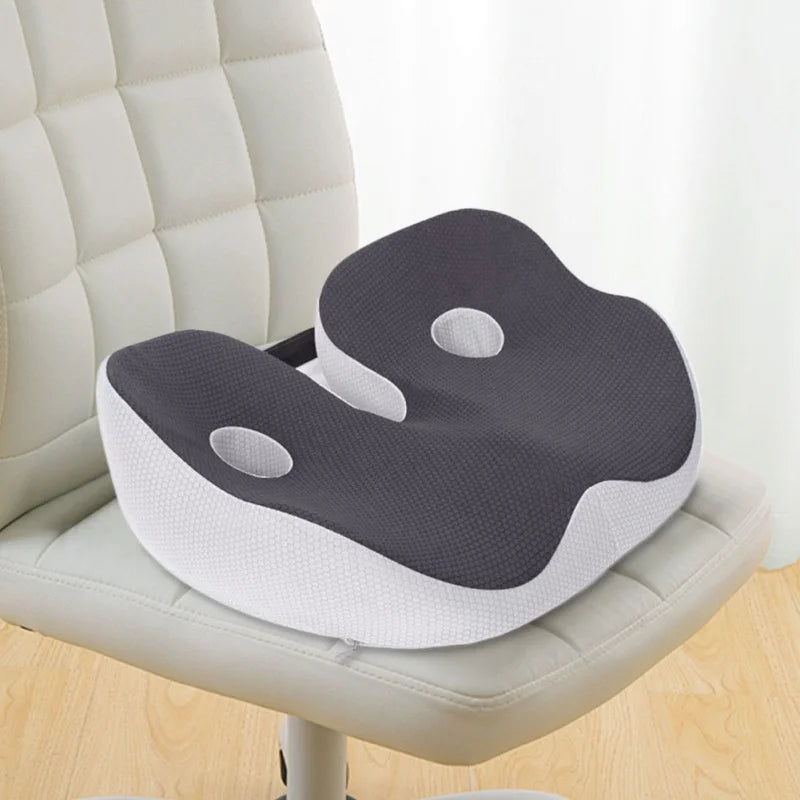 Vabena Portable Memory Foam Seat Cushion - U-Shaped Comfort